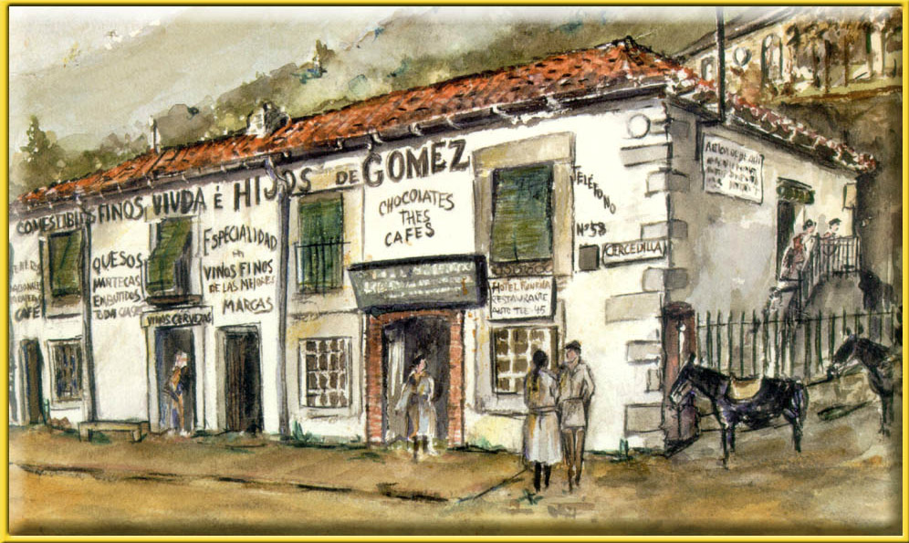 Antigua fachada del restaurante Gómez.